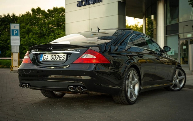 Mercedes-Benz CLS cena 160000 przebieg: 94000, rok produkcji 2007 z Gdynia małe 254